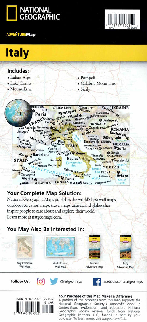 Italy map