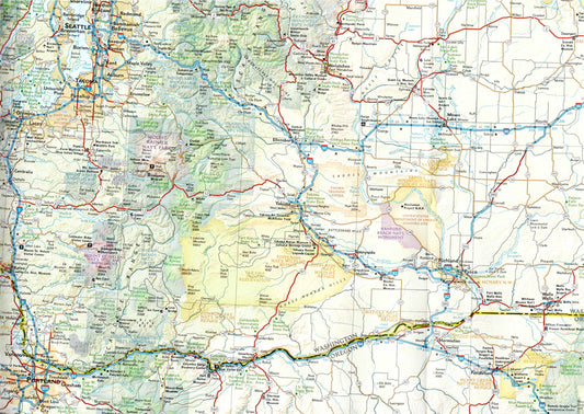 פרטמפת טיולים מפורטת של פסיפיק נורת׳ווסט