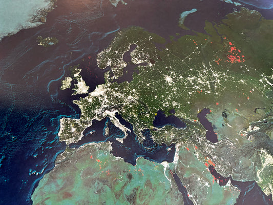 Earth at night