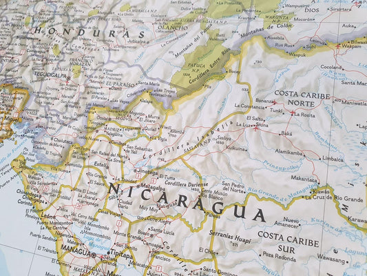 Central America map