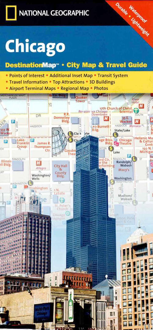 מפת שיקגו, ארה״ב