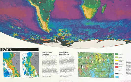 Map of the Pacific Ocean