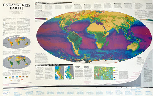Map of the Pacific Ocean