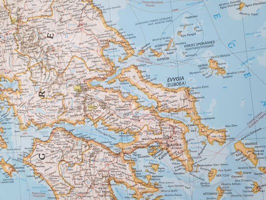 Greece map