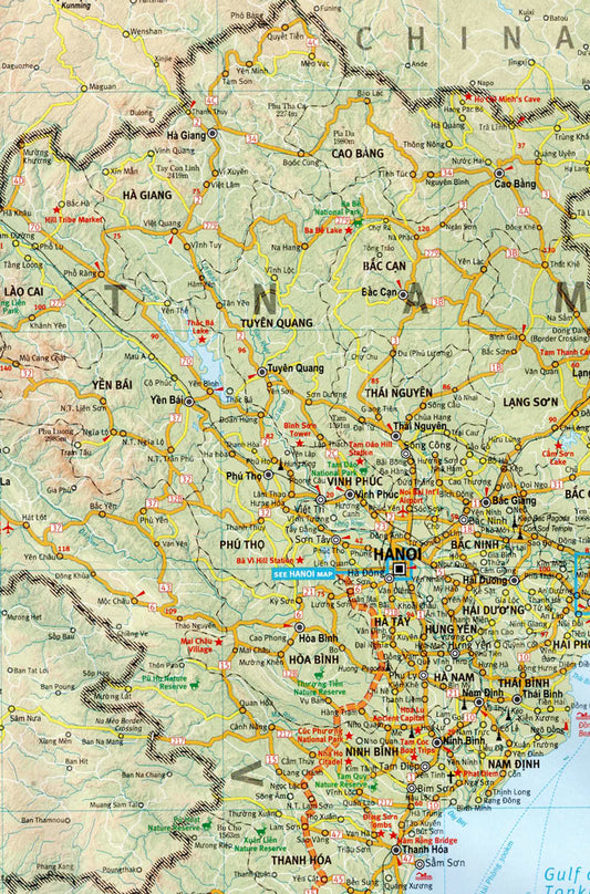 Map of Vietnam