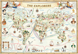 מפת מגלי העולם באנגלית
