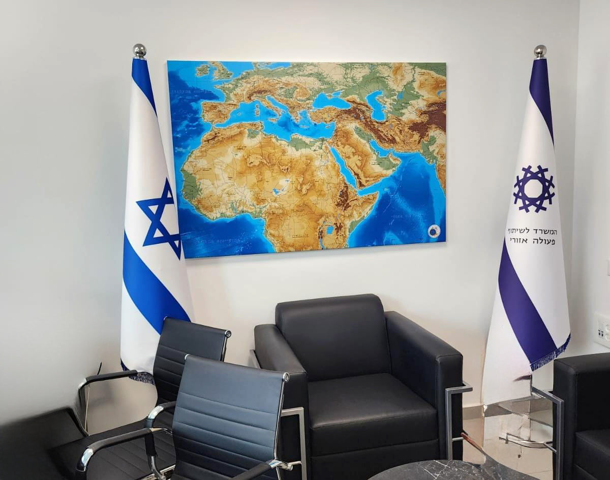 מפת המזרח התיכון המורחבת