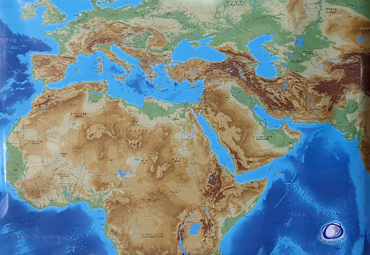 מפת המזרח התיכון המורחבת