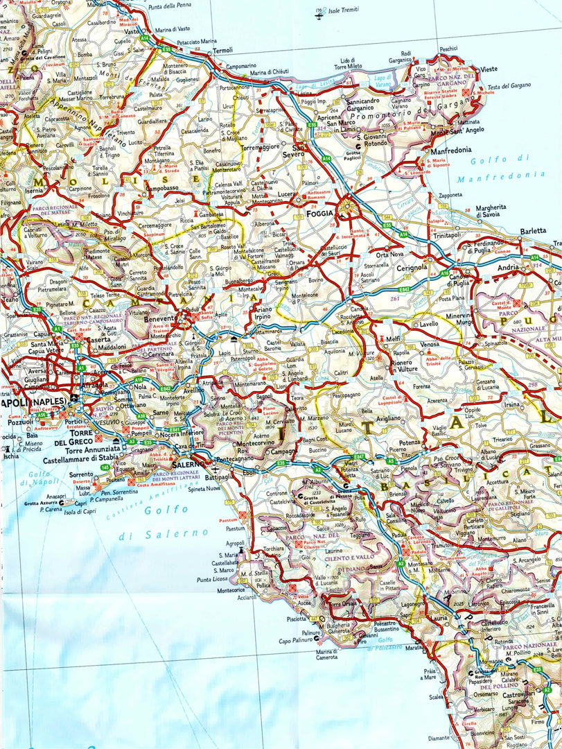 Italy map 