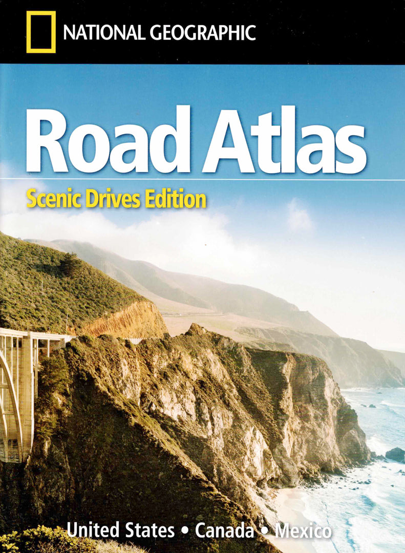 אטלס דרכים 2026 Scenic Drives Edition – צד קדמי