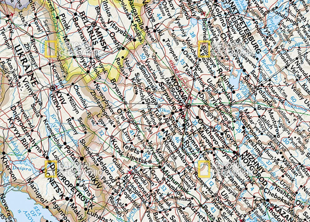 Map of Russia