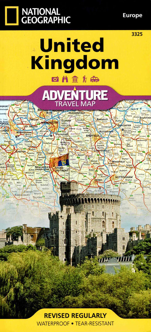 מפת טיולים בריטניה הגדולה