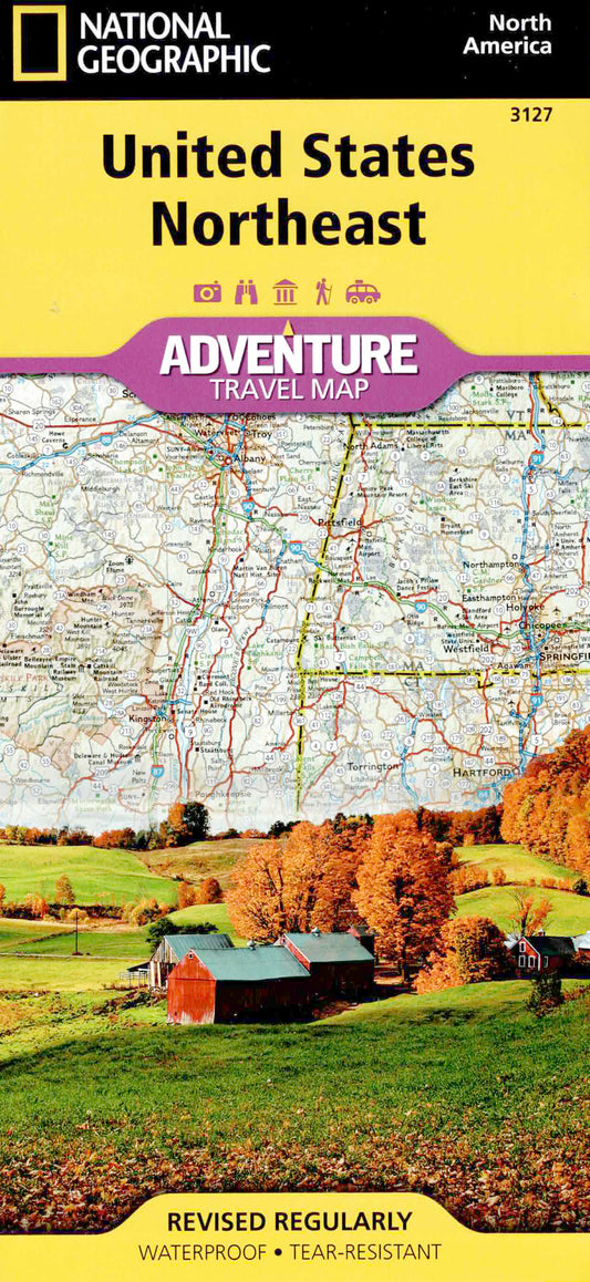 מפת צפון מזרח ארה״ב