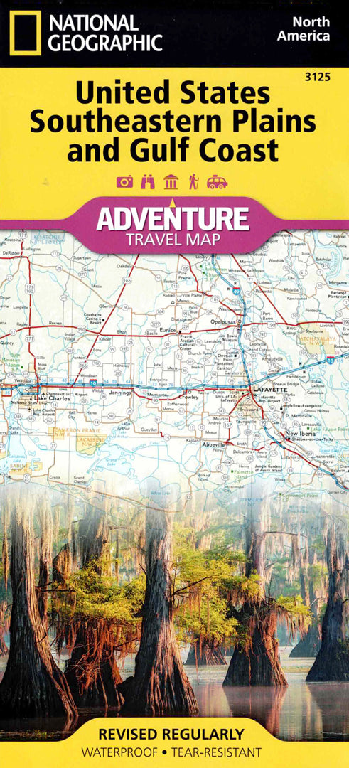 מפת דרום־מזרח ארצות הברית