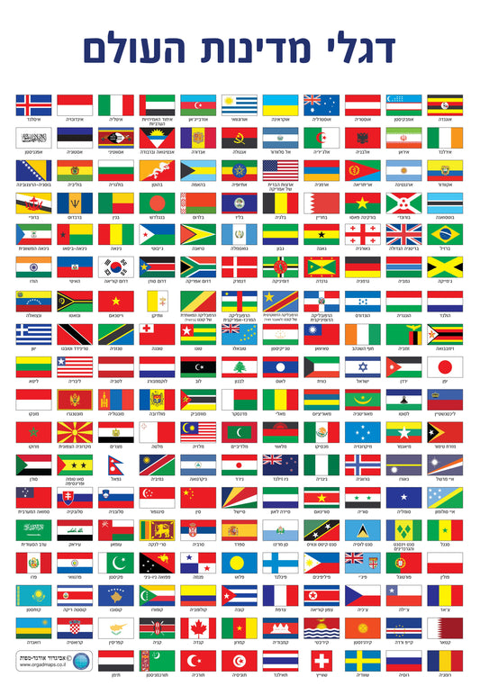 World flags poster