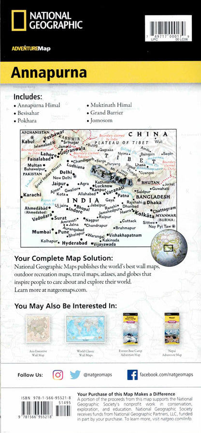 Annapurna Map