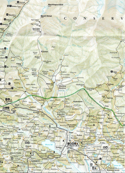 Annapurna Map