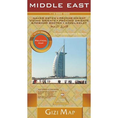 Gizzi's Middle East Map 