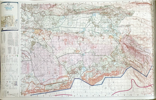 מפת קרית שמונה