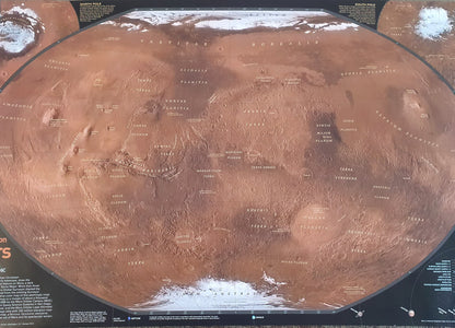 Mars map