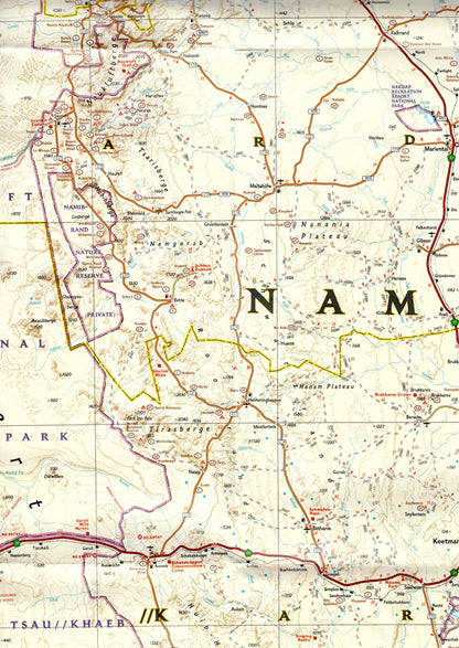 Namibia map