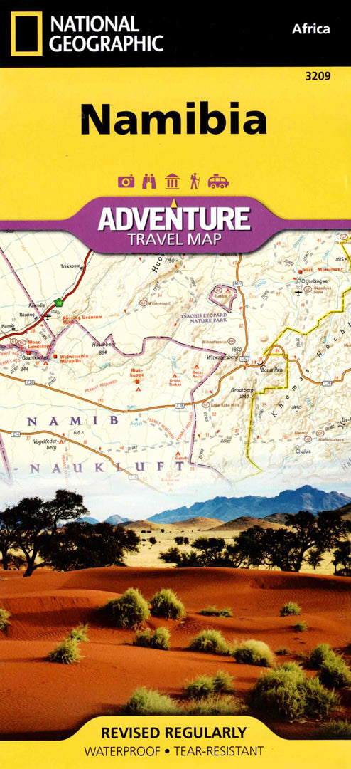 Namibia map