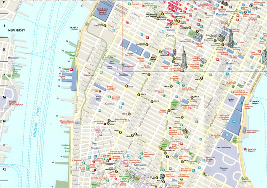 מפת ניו יורק סיטי