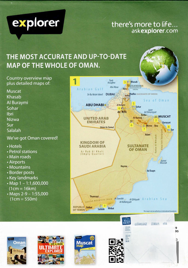 Oman map