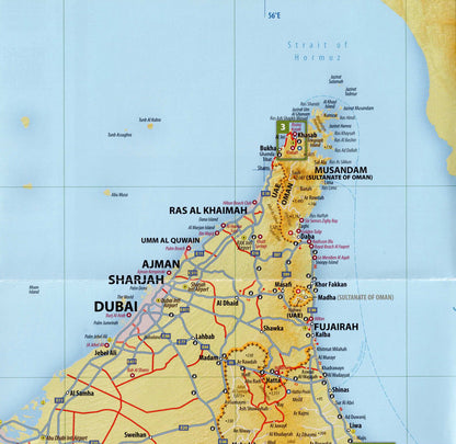 Oman map