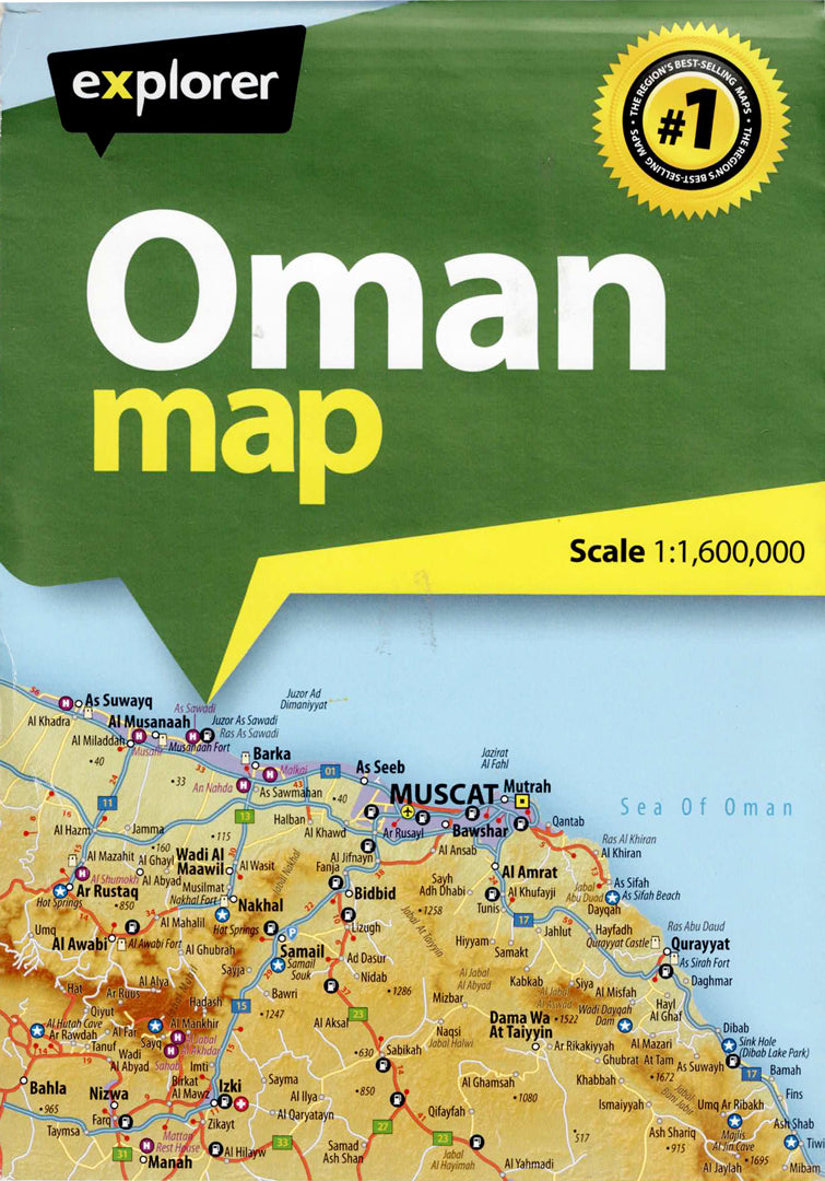 Oman map