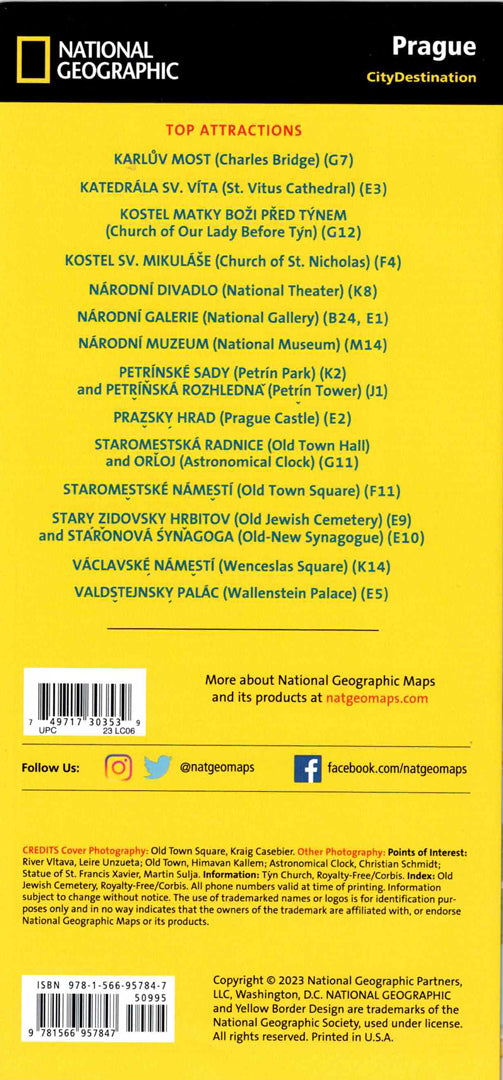 מפת היעד העירונית של פראג
