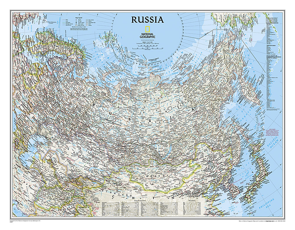 Map of Russia