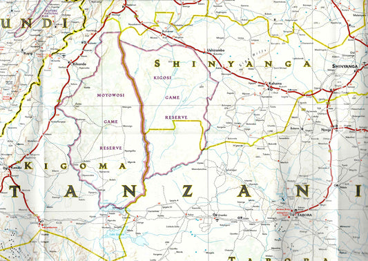 Tanzania map