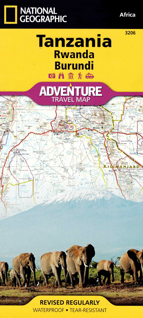 Tanzania map