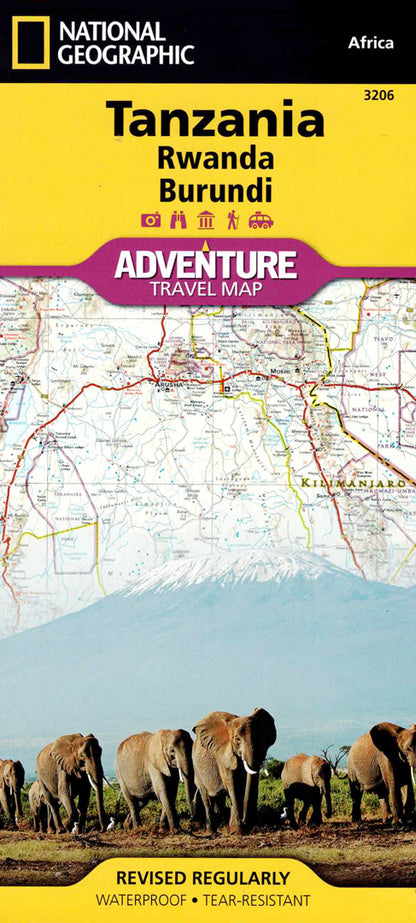 Tanzania map