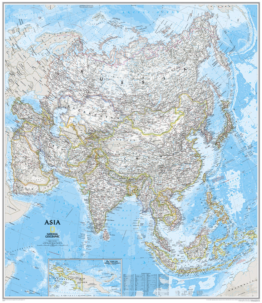מפת אסיה