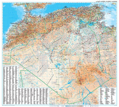 Algeria map 