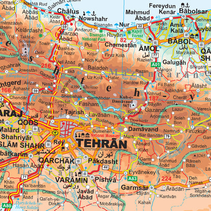 Iran map