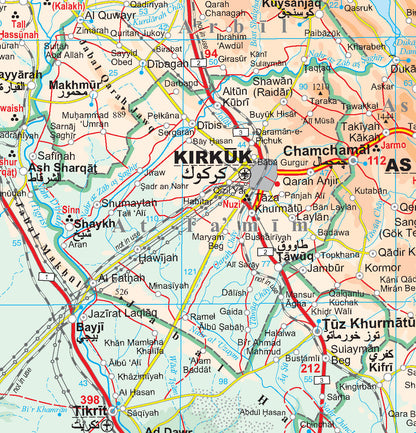 Iraq map