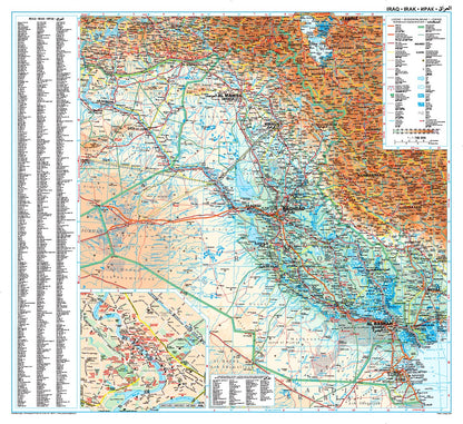 Iraq map 