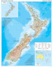 מפת ניו זילנד