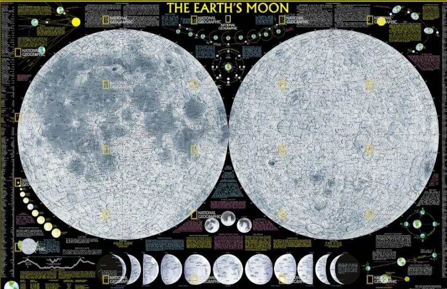 Moon map 