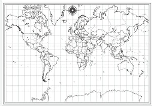 מפת העולם אילמת